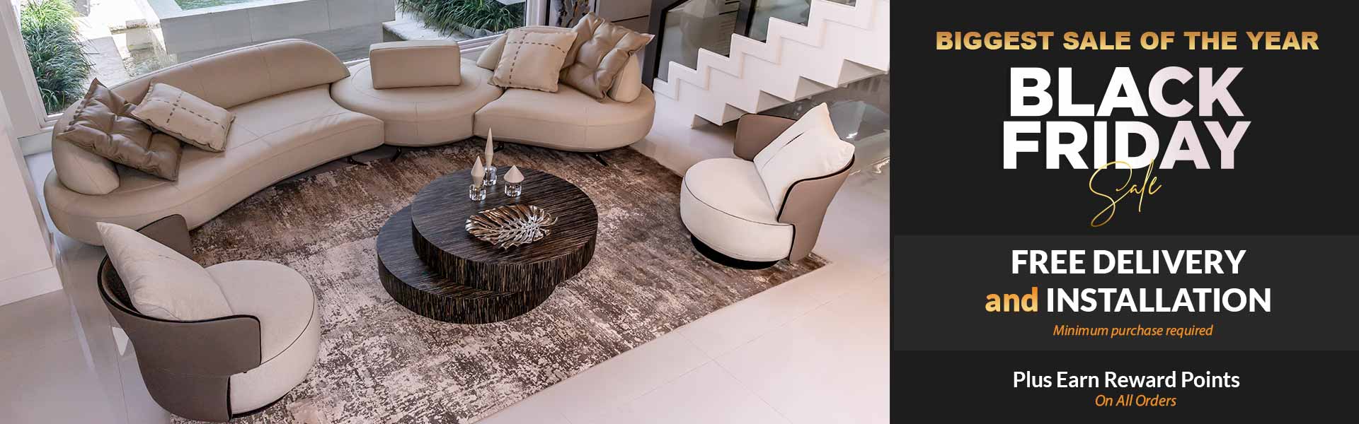 Modern Furniture SALE up to seventy percent off at Miami and Fort Lauderdale Showrooms.